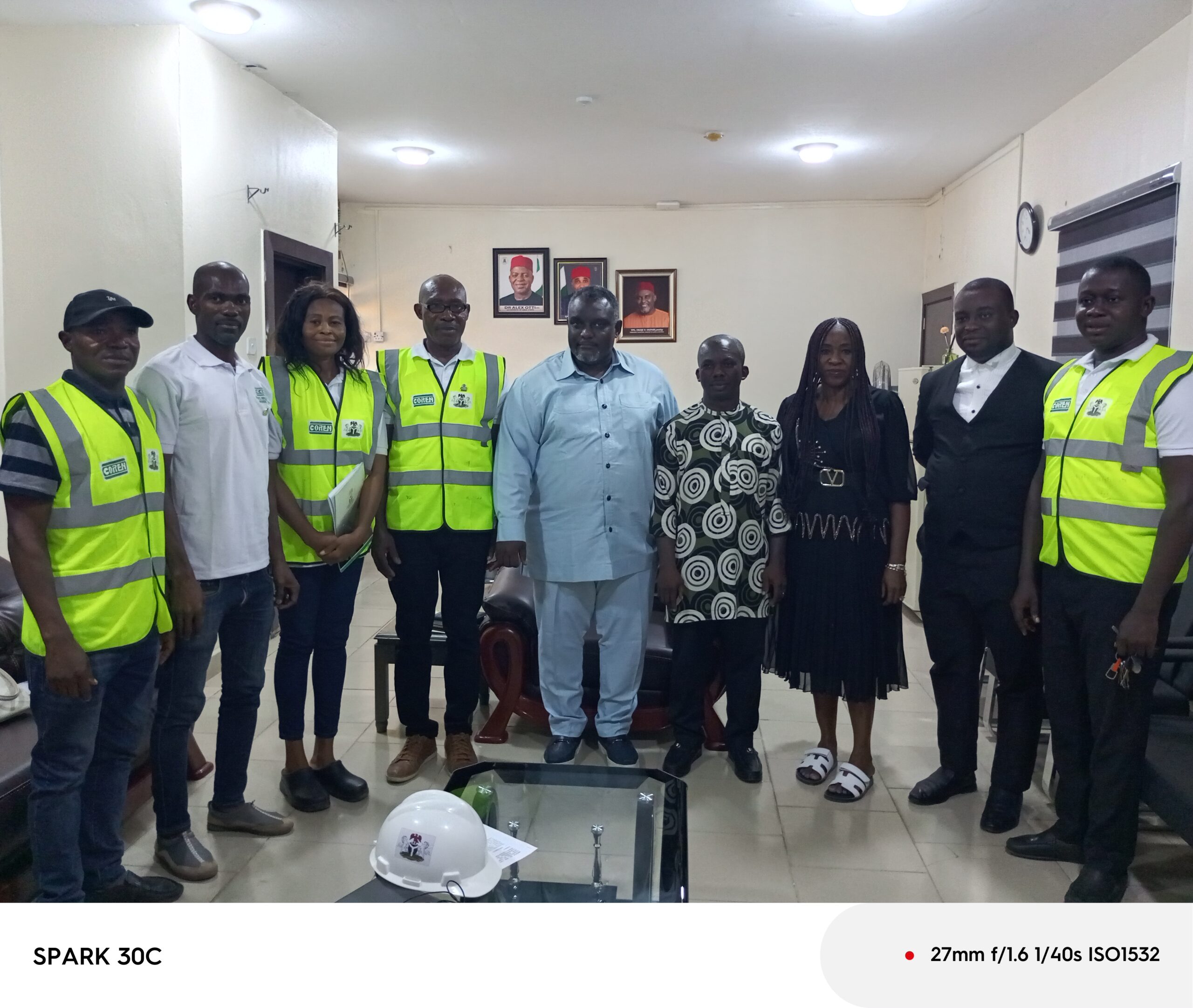 Abia Moves to Curb Building Collapses with Stricter Engineering Oversight….As State Technical Committee of COREN visits