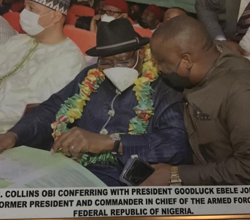 Zone 9 PCRC Chair Collins Obi Hails Goodluck Jonathan’s UN Appointment as Historic Win for Africa….Commends Otti.