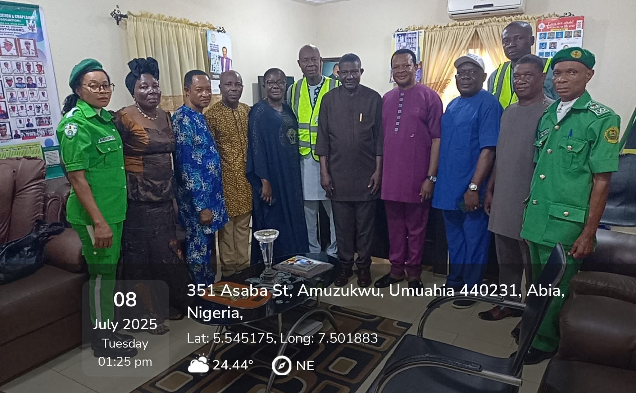 NOA Urges Unity in Advocacy Visit to PFN Abia, Seeks Religious Leaders’ Support for National Cohesion.
