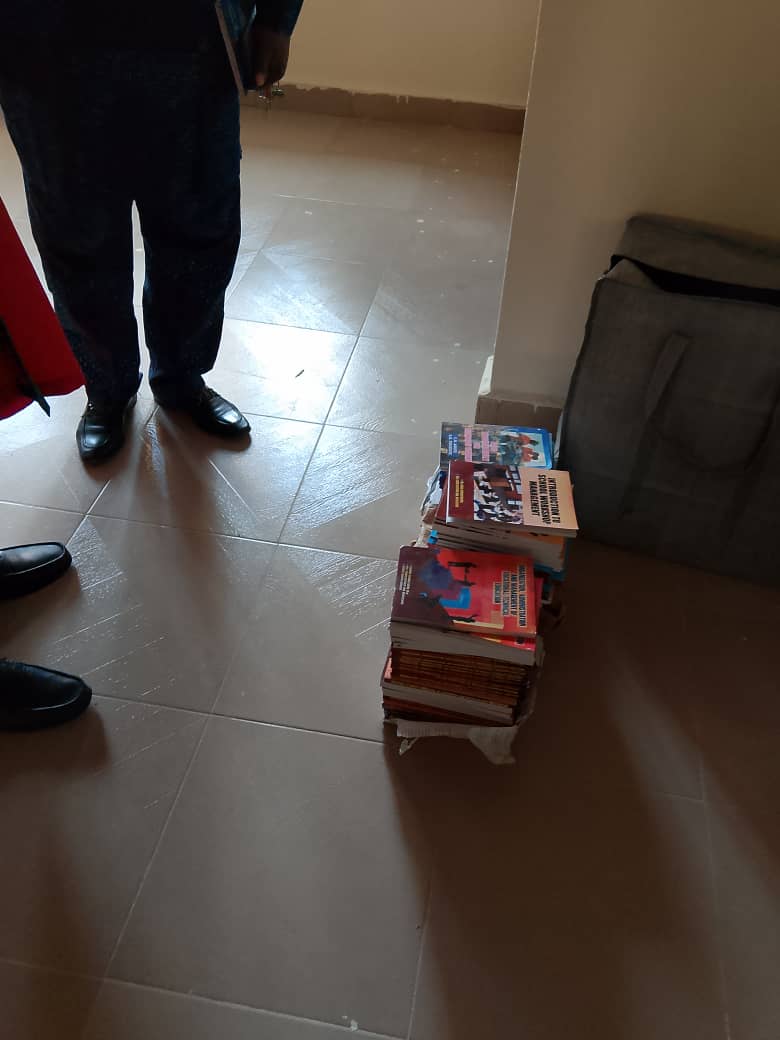 FCE Ofeme Receives First Book Donation.