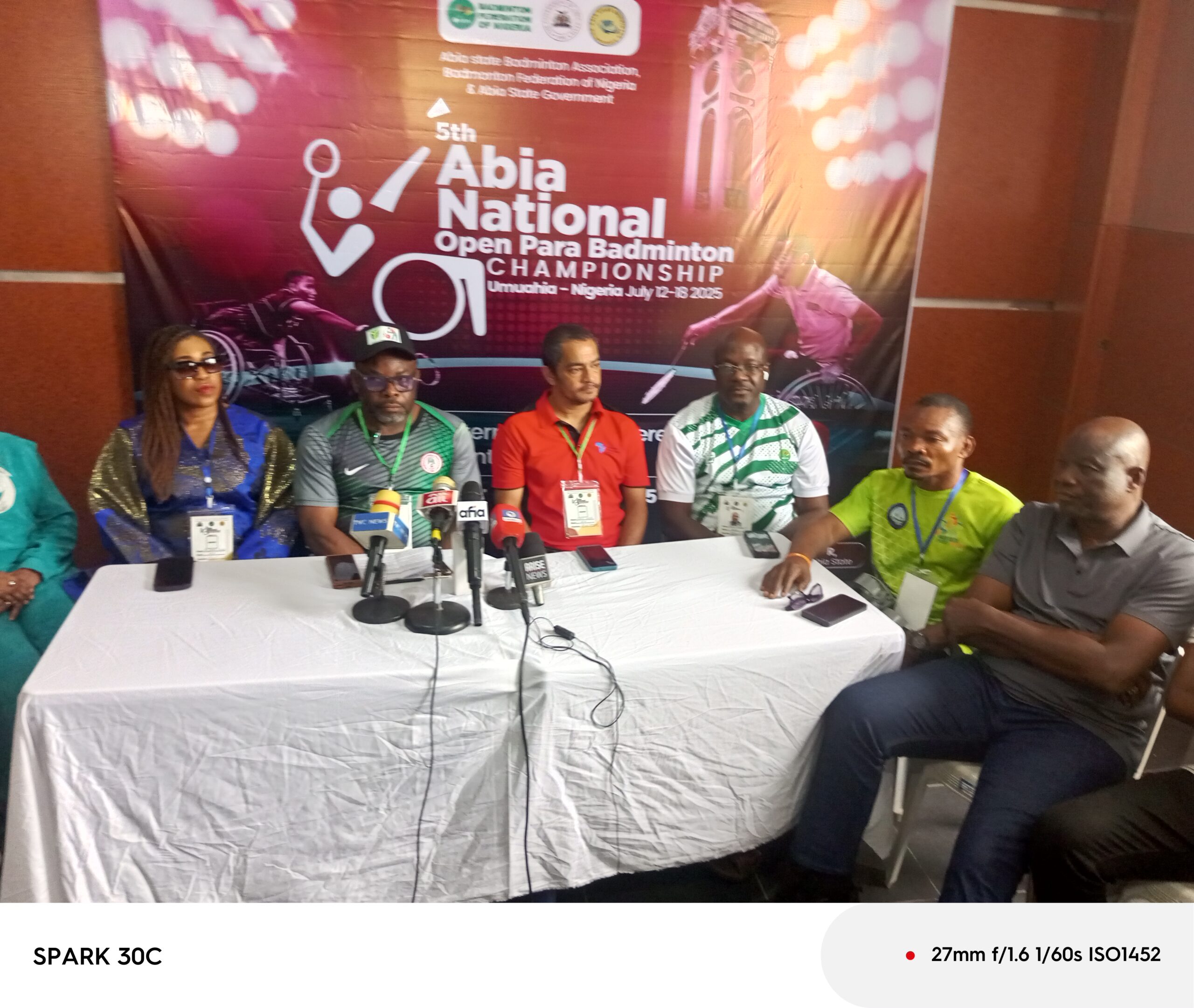 National Para-Badminton Championship Opens in Umuahia with Over 100 Athletes.