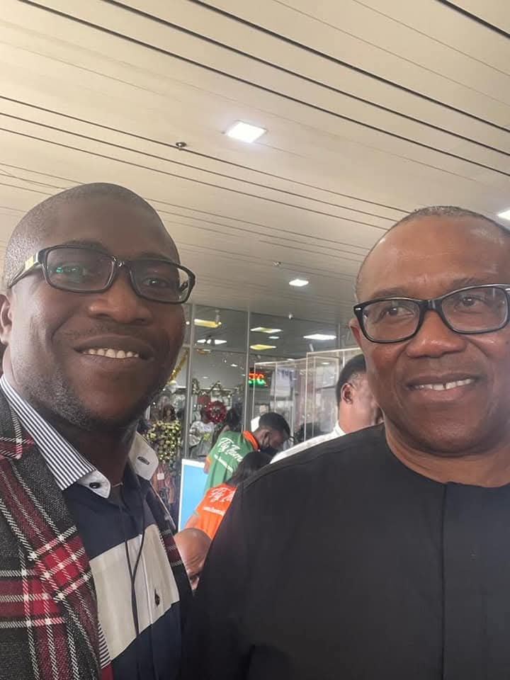 Sir Ekele Ochiabuto Felicitates with Mr. Peter Obi on Birthday Anniversary